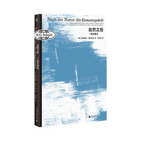 新民说 自然之后:一部元素诗 [德]温弗里德·塞巴尔德/著 任昱璞/译