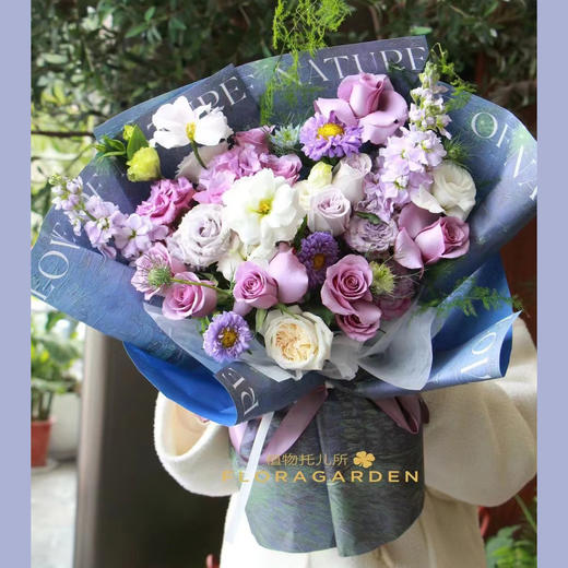 紫色等待（国风花束） 商品图0