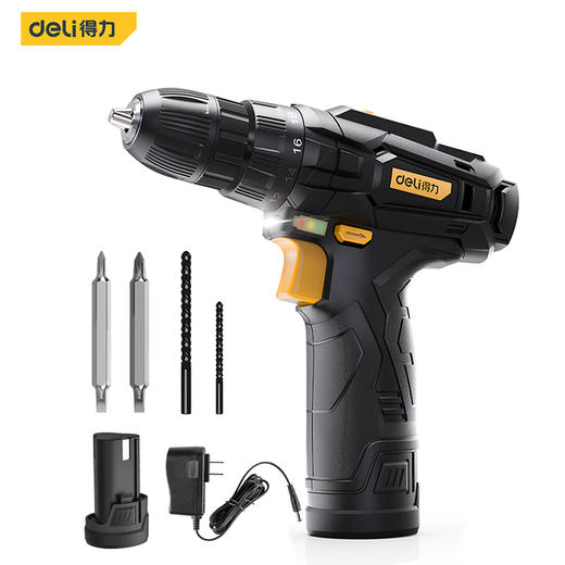 得力DL600012充电式起子电钻12V 商品图0