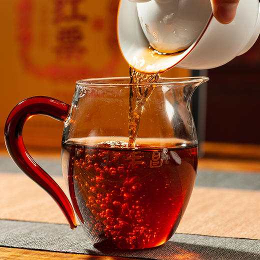 德丰昌7年老料【红票熟茶】普洱茶357克/饼 易武茶 商品图5