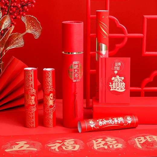 【全积分兑换】春联豪华福桶礼盒 商品图2