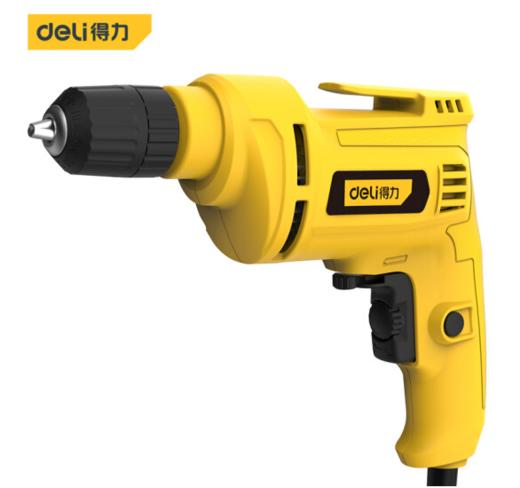 得力DL601500交流电钻500W/φ10(黄) 商品图0