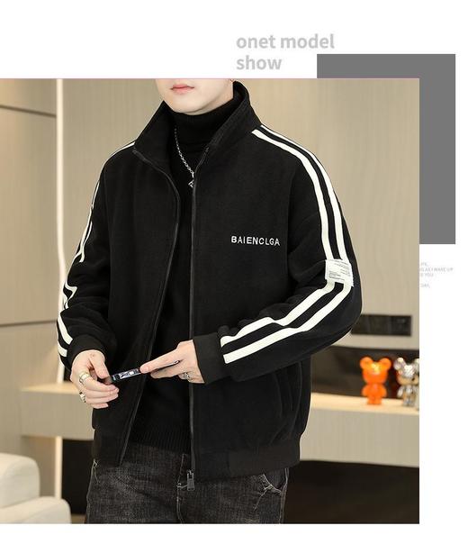 裁缝学苑MX13摇粒绒外套纸样男装新款夹克棉服上衣服装打板裁剪样 商品图2