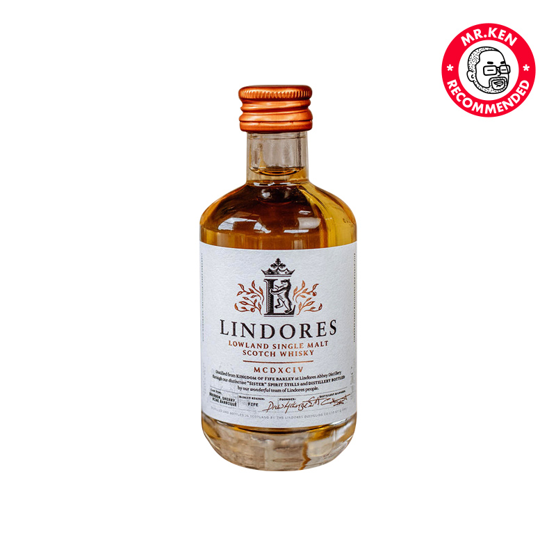 林多斯（Lindores）旗舰版单一麦芽苏格兰威士忌MCDXCIV酒版50ml/200ml