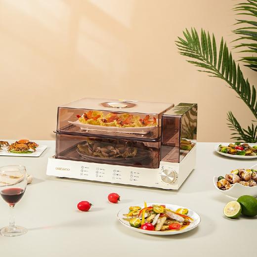 韩国DAEWOO大宇家用台式方便快捷多功能电蒸箱 DYZL-120 13.5L 商品图0