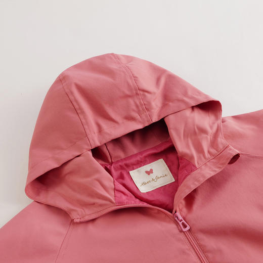 【马克珍妮 芦芙】春装新款 女童宽松大A摆连帽外套213320 商品图4