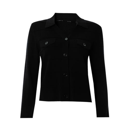 EITIE爱特爱春季新款时尚气质简约纯色针织衫上衣6901603 商品图6