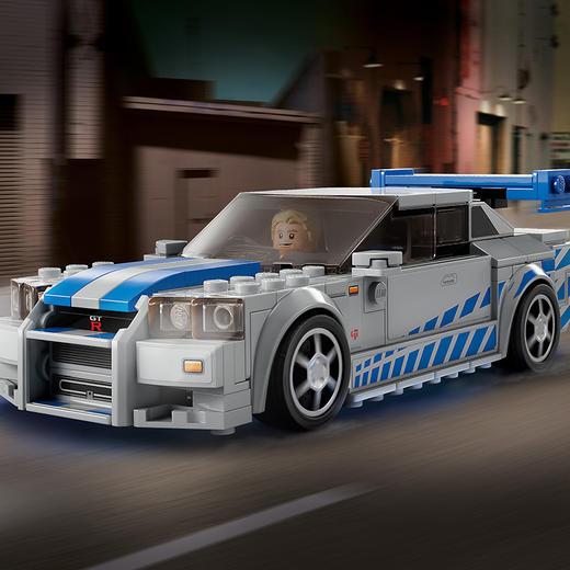 乐高 LEGO日产 Skyline GT-R (R34)（速度与激情 2 同款）LEGC76917 商品图1