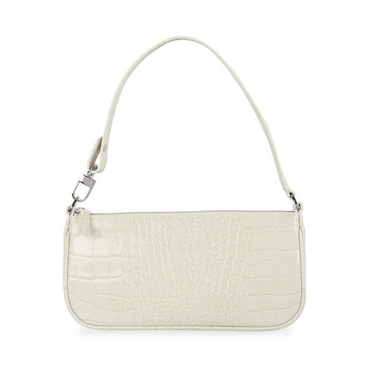 【超惠秒】BY FAR单肩手提法棍女包鳄鱼纹牛皮革复古小众腋下包 11043 商品图0