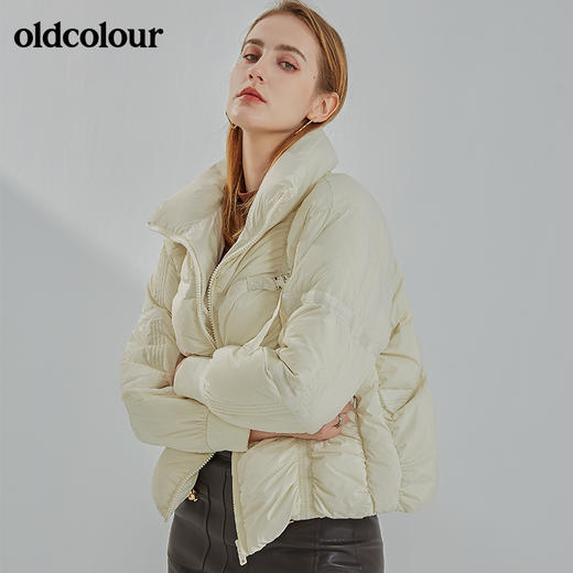 oldcolour2021冬季新款韩版洋气收腰时尚百搭短款羽绒服N43091383 商品图1