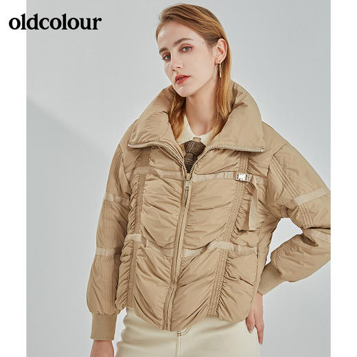 oldcolour2021冬季新款韩版洋气收腰时尚百搭短款羽绒服N43091383 商品图0