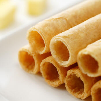 十月初五奶油鲜鸡蛋卷饼干150g办公室下午茶踏青零食独立包装 商品图5