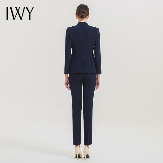 IWY/高级感售楼部西装外套女款西服秋冬英伦风职业装高端商务干练正装C12305+P12305 商品图3