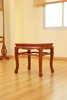 红桥红  家具严选  缅甸花梨(大果紫檀）  【51 三弯腿罗锅枨 方凳】 商品缩略图3