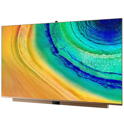 华为智慧屏V65 65英寸量子点 4K超高清全面屏AI升降摄像头液晶电视机 V65尊爵版（4G+128G）摩卡金 商品图7