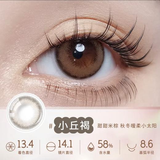 NEW！增加新色 Lapeche拉拜诗 小丸子联名款 日抛  直径14.1/14.2  10片装 商品图1