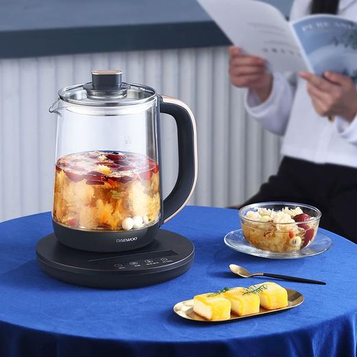 韩国DAEWOO大宇养生壶迷你型家用多功能恒温电热水壶办公室养生壶 DYYS-18H20 1.8L 商品图1