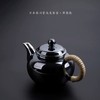 日本原装进口银本铺熏银小乌龙泡茶壶 铜镀银壶 日式功夫茶具 商品缩略图4