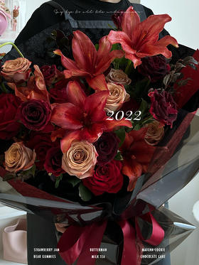 红宝石百合 · 花束