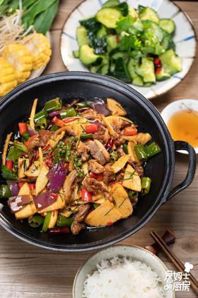 干锅冬笋去骨鸭