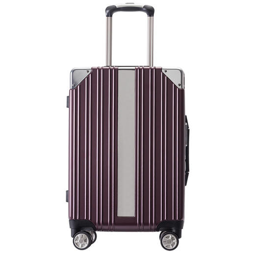 银座pc材质窄框拉杆箱 商务休闲 铝框静音万向轮旅行箱9058K 商品图7