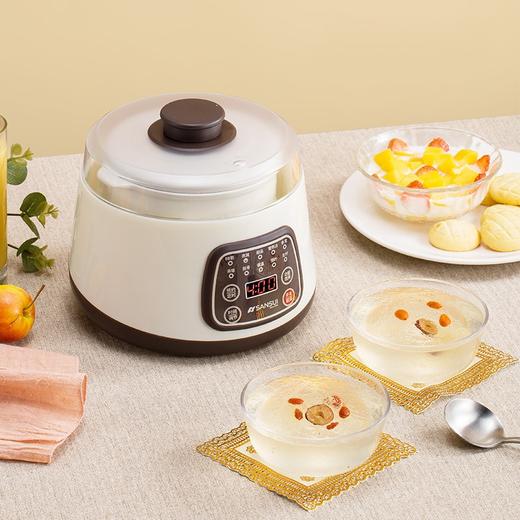 日本山水（SANSUI）智能电炖锅宝宝辅食锅SDZ-15S隔水炖 白色 1L 商品图1