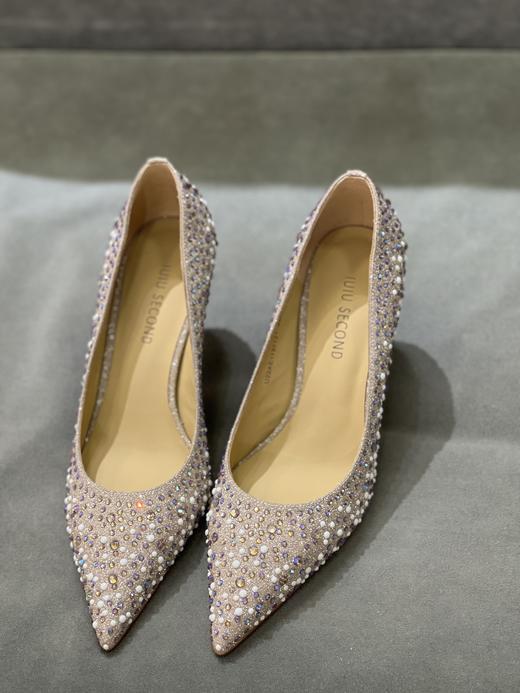 IUIU SECOND 2022新款时尚尖头闪闪高跟晚宴鞋U22AE11371 商品图1