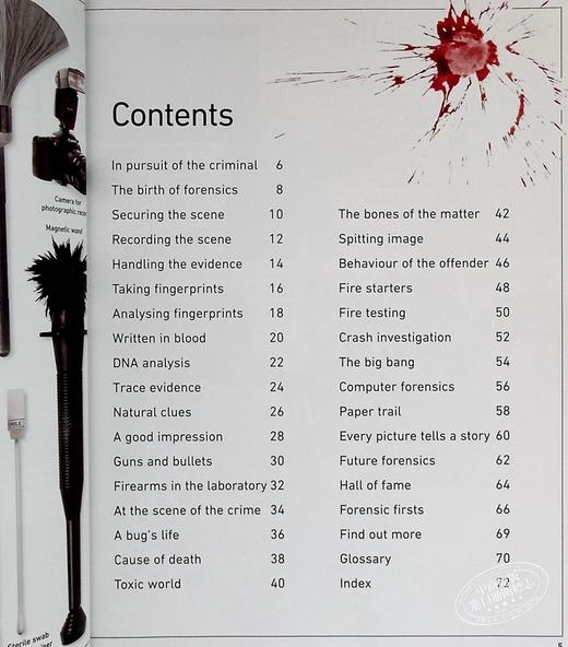 预售 【中商原版】DK Eyewitness: Forensic Science 英文原版 司法鉴定学 DK 商品图5