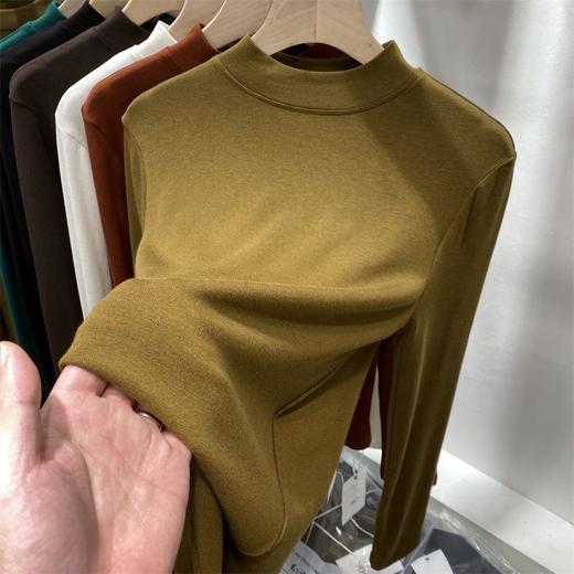 亲肤婴儿绒一体绒加绒加厚打底衫 商品图5