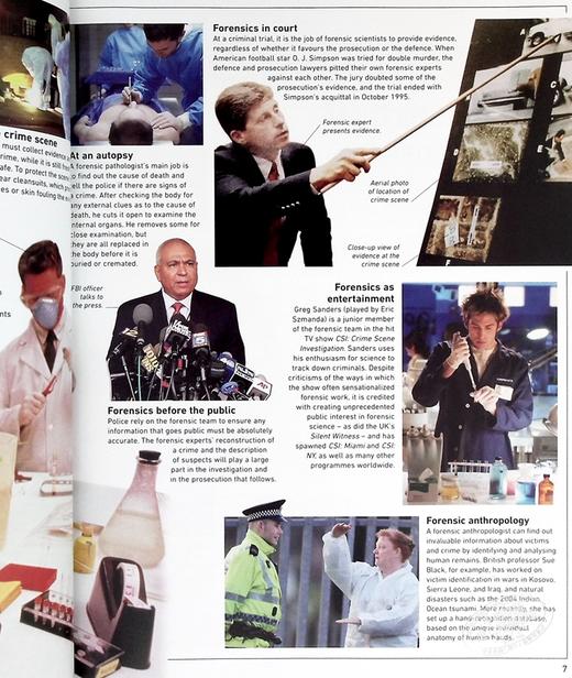 预售 【中商原版】DK Eyewitness: Forensic Science 英文原版 司法鉴定学 DK 商品图6