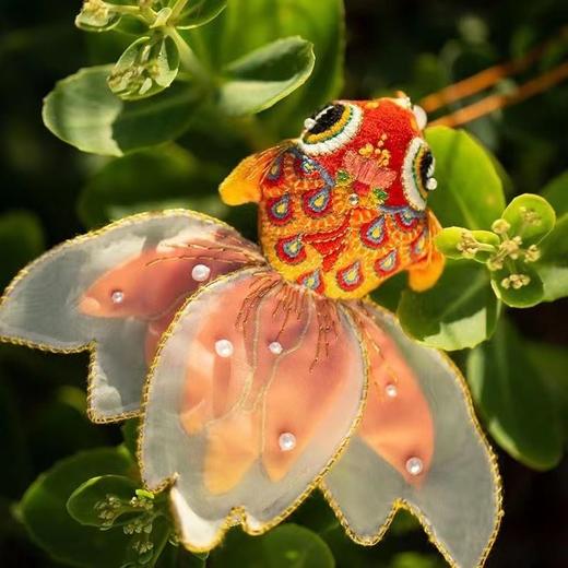 平安符手工刺绣diy材料包新年锦鲤荷包香囊挂件送闺蜜车载挂件 商品图3