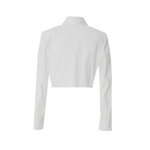 VIMAGE纬漫纪春季新款通勤显瘦百搭短上衣衬衣V1909503 商品图6