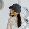【防飞沫面罩帽】雷锋帽女秋冬季保暖帽灯芯绒加厚滑雪防寒面罩 商品缩略图5