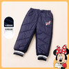 【商场同款】迪士尼童装女童加绒夹棉裤子米妮宝宝时尚拼接大童冬季保暖束脚裤214DK0207 商品缩略图1