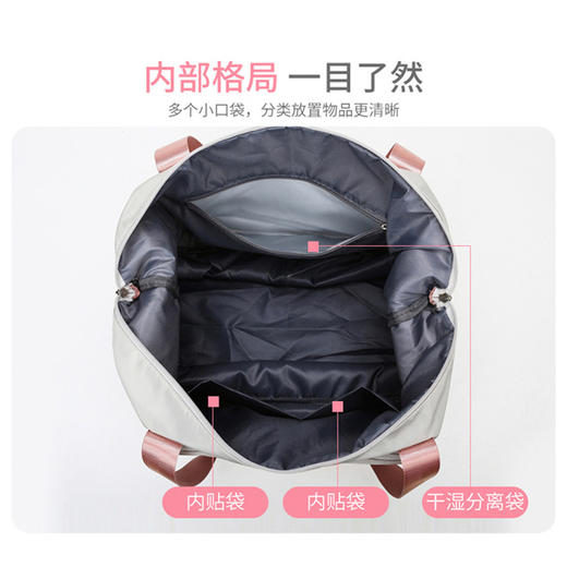 基础生活休闲旅行包 | 一款能装、省力、好看的旅行包 商品图8