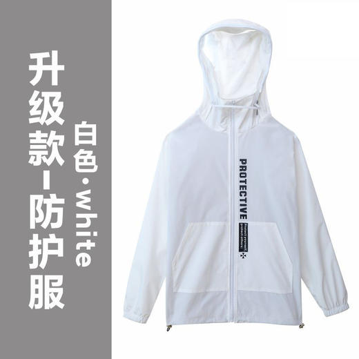 【防飞沫面罩服】防尘防飞沫隔离衣可重复使用拆卸 商品图5