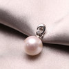 金18K海水珍珠吊坠 8.5-9mm 白 39573 商品缩略图3