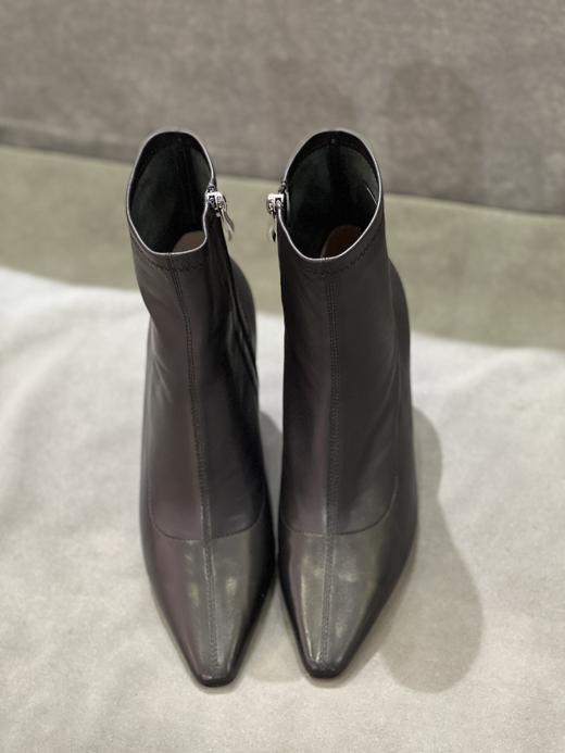 IUIU SECOND 2022新款尖头软皮侧拉链高跟短靴U22DS44741 商品图1