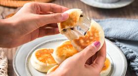  红豆芝士饼 ——易小焙南方馒头自发粉