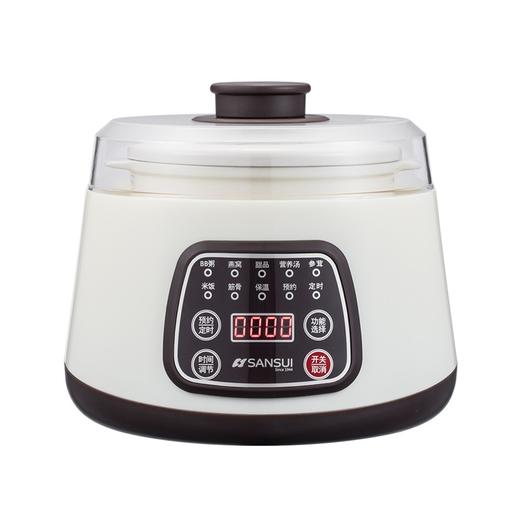 日本山水（SANSUI）智能电炖锅宝宝辅食锅SDZ-15S隔水炖 白色 1L 商品图0