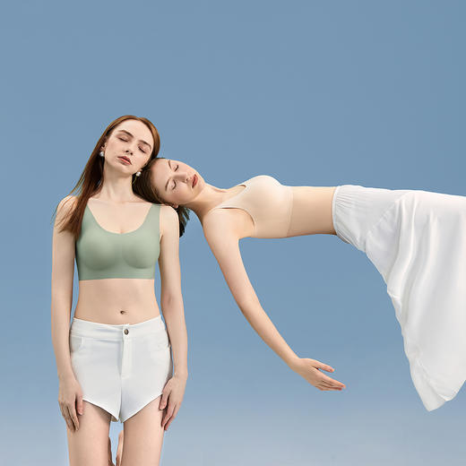 柔软无痕 幸棉 随心杯无尺码内衣文胸 商品图5