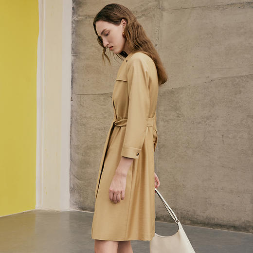 EITIE爱特爱春季新款时尚通勤风连衣裙7307020 商品图4