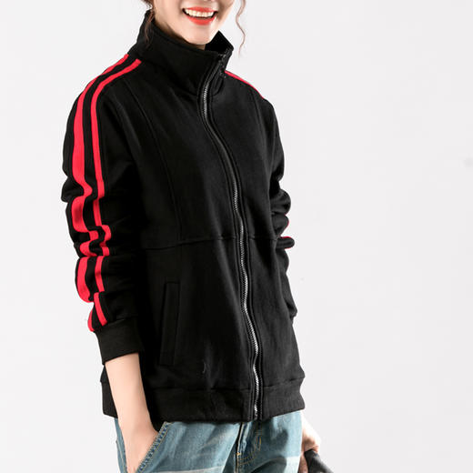 裁缝学苑AQ141百搭短款外套开衫卫衣纸样女装上衣服装打板图打版 商品图3