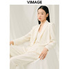 VIMAGE纬漫纪春季新款短款香槟白色外套V1903522 商品缩略图0