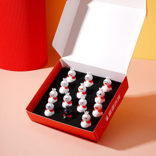 蜜雪冰城雪王礼物不倒翁礼盒 可爱周边成人儿童卡通玩具生日礼物 商品图3