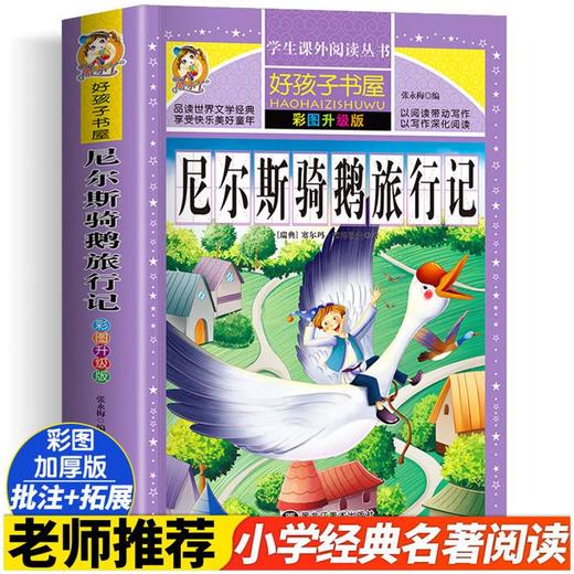 尼尔斯骑鹅旅行记 彩图升级版 商品图0