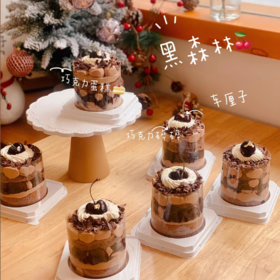 2寸可可香缇车厘子蛋糕