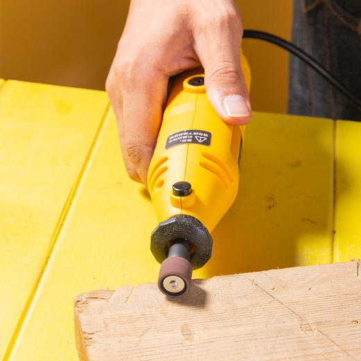 得力DL6391交流电磨塑盒(黄) 商品图4