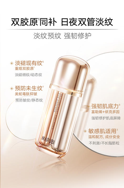 丸美重组胶原蛋白日夜眼精华素 10g+10g 商品图3