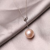 银925淡水珍珠吊珠链 9-10mm 白 104625 商品缩略图1